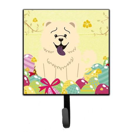 Carolines Treasures Easter Eggs Chow Chow White Leash or Key Holder BB6140SH4
